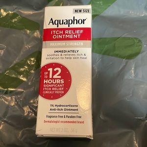 Aquaphor itch relief ointment
